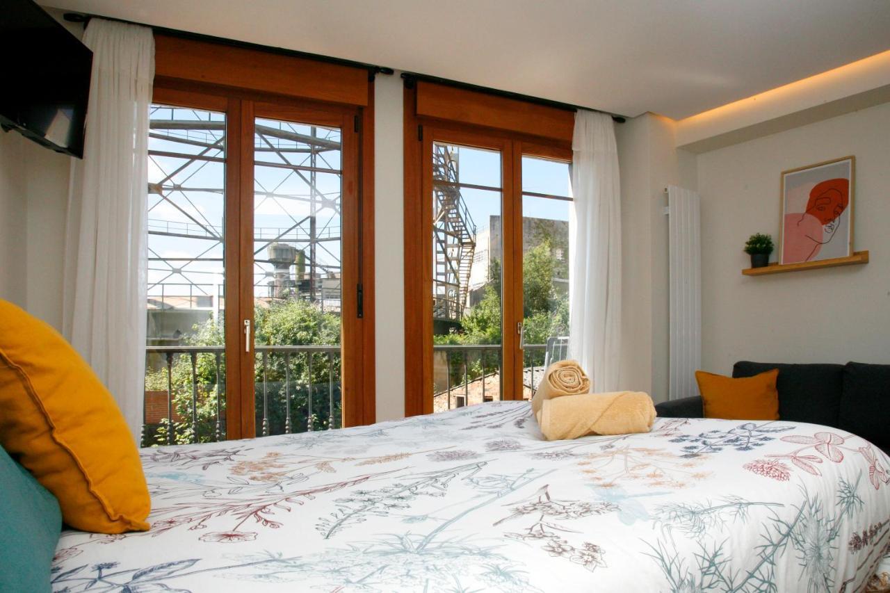 Loft " La Fabrica De Gas",Parking Apartman Oviedo Kültér fotó
