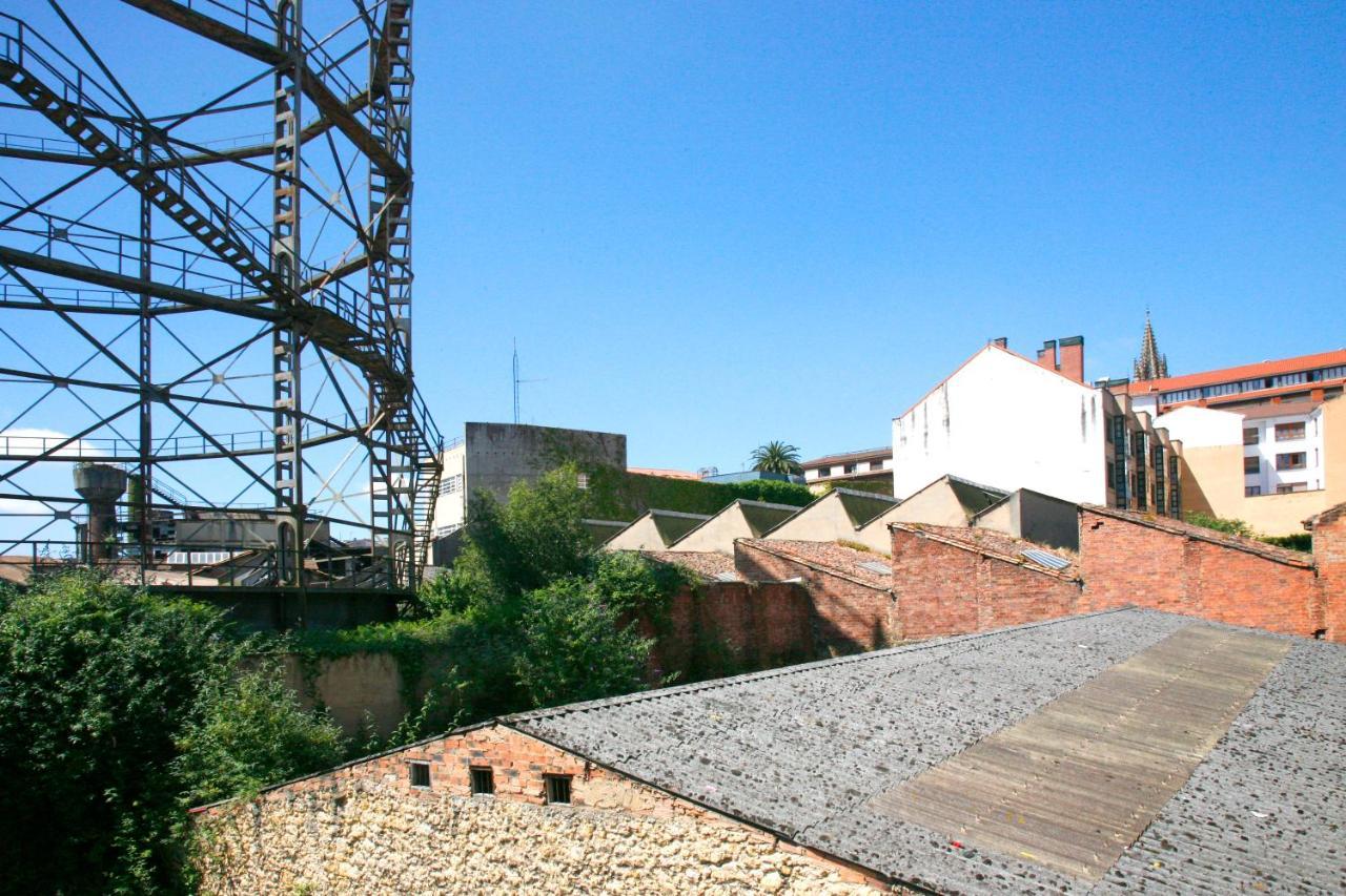 Loft " La Fabrica De Gas",Parking Apartman Oviedo Kültér fotó